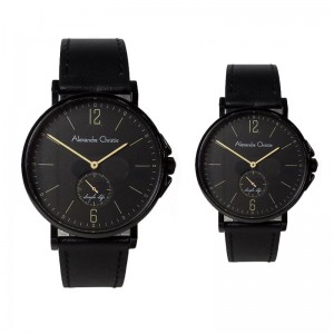 Alexandre Christie AC 8458 Black Yellow Couple